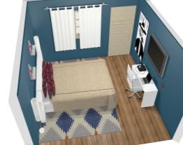 QUARTO AZUL ROSE BERNARDO