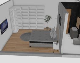 Apartamento (Quarto com escritório) 