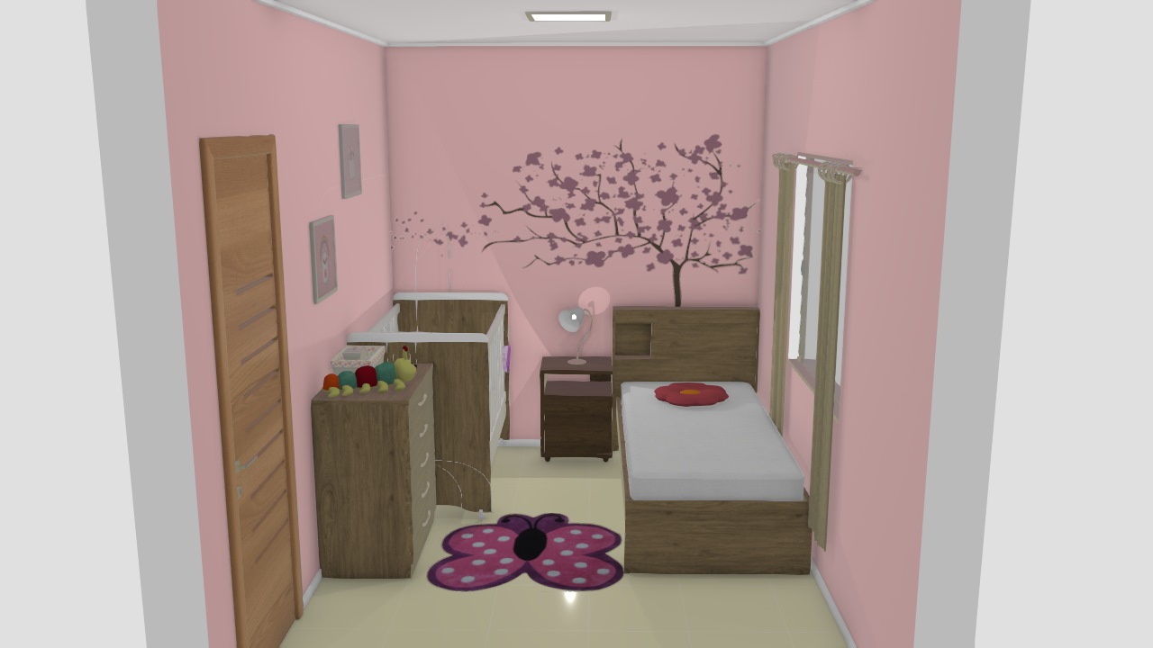 Quarto do Bebê (rosa)