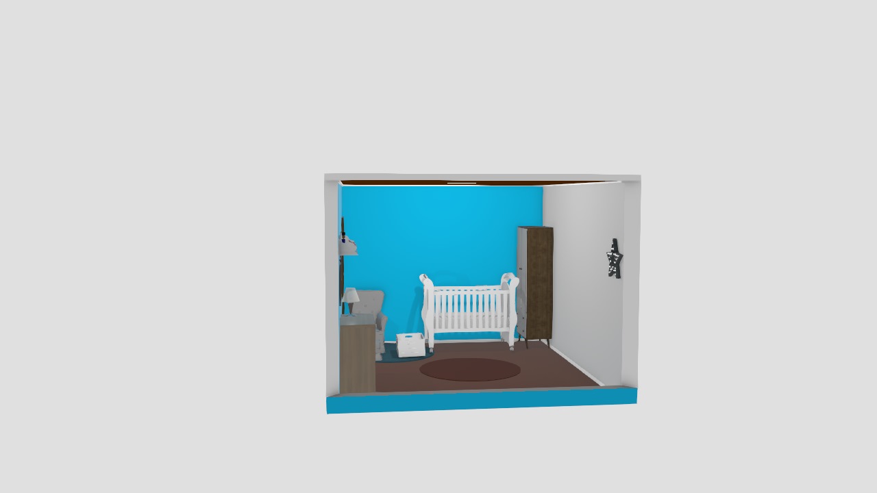 simulação quarto de bebe menino Arthur 