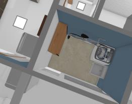 Projeto Anderson com banheiro e quarto e bagunça