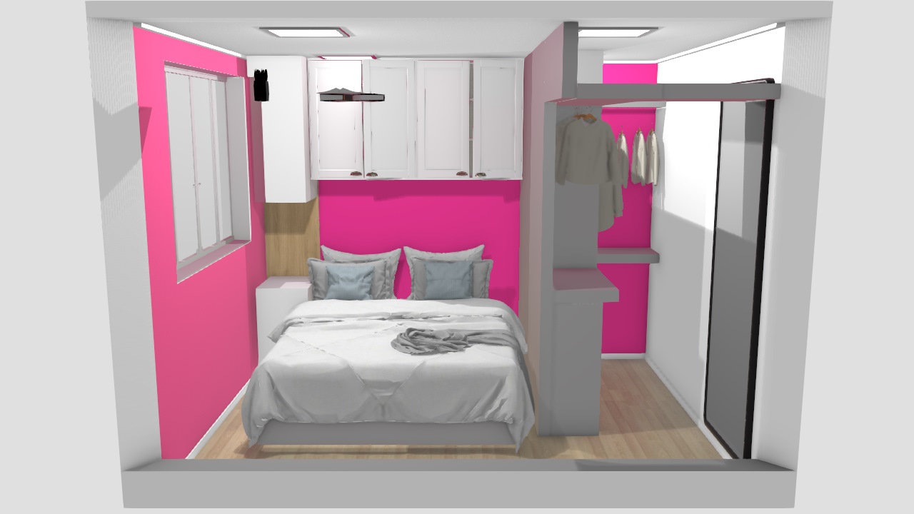 quarto com drywall