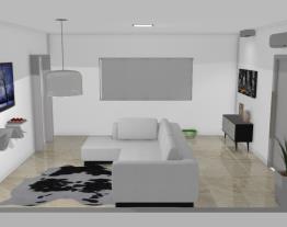 projeto sala apartamento