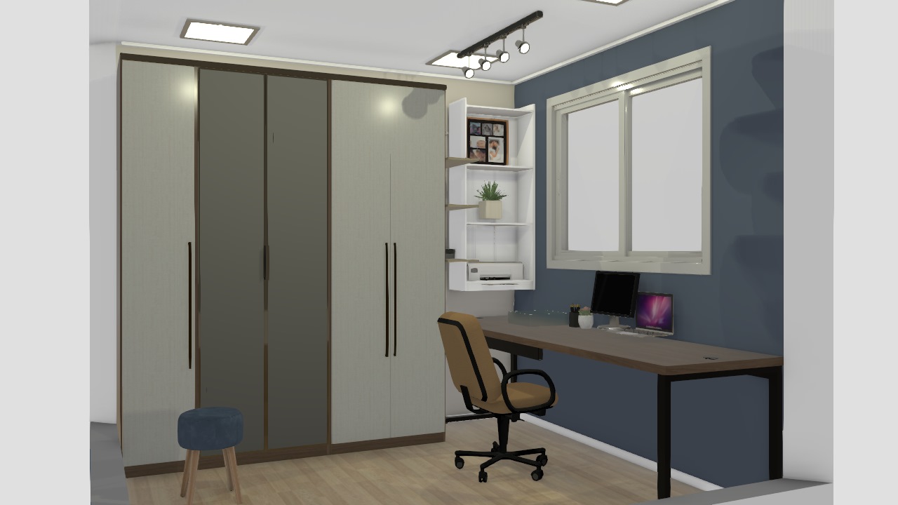 Meu projeto no Mooble - Closet office 1