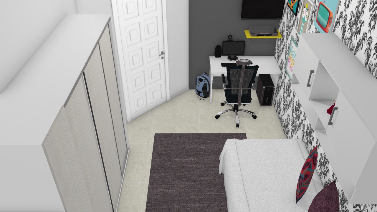 Quarto Amanda 3D