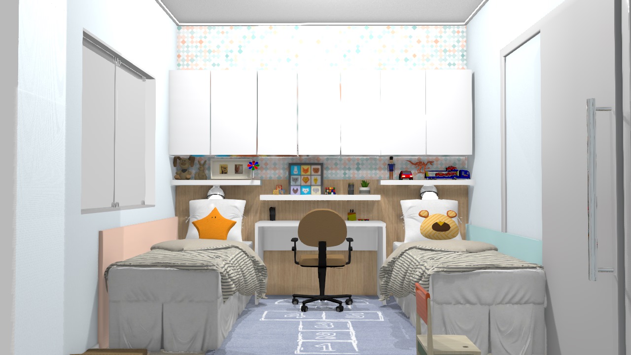 Quarto 2 filhos bb criança