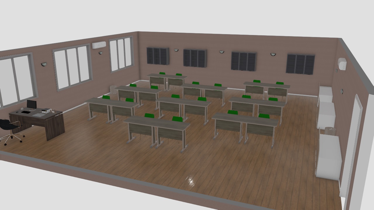 Sala de aula Layout