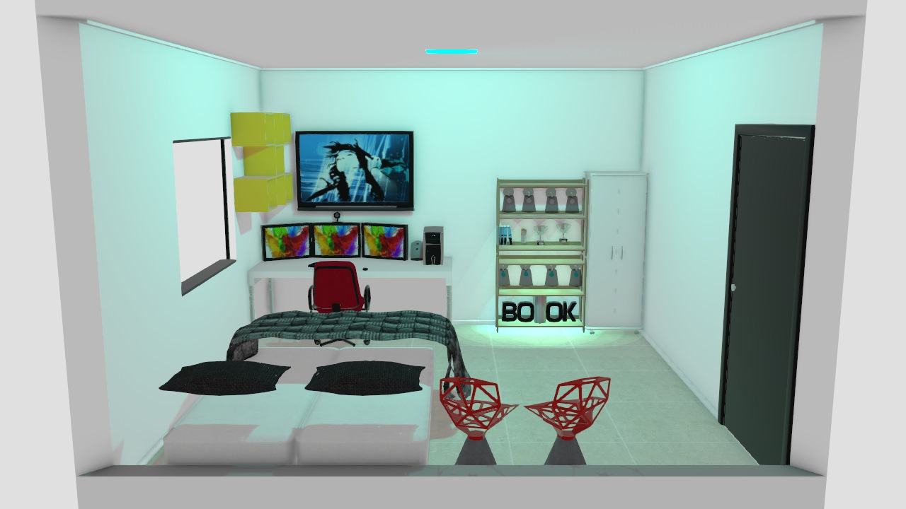 projeto quarto adolecente gamer