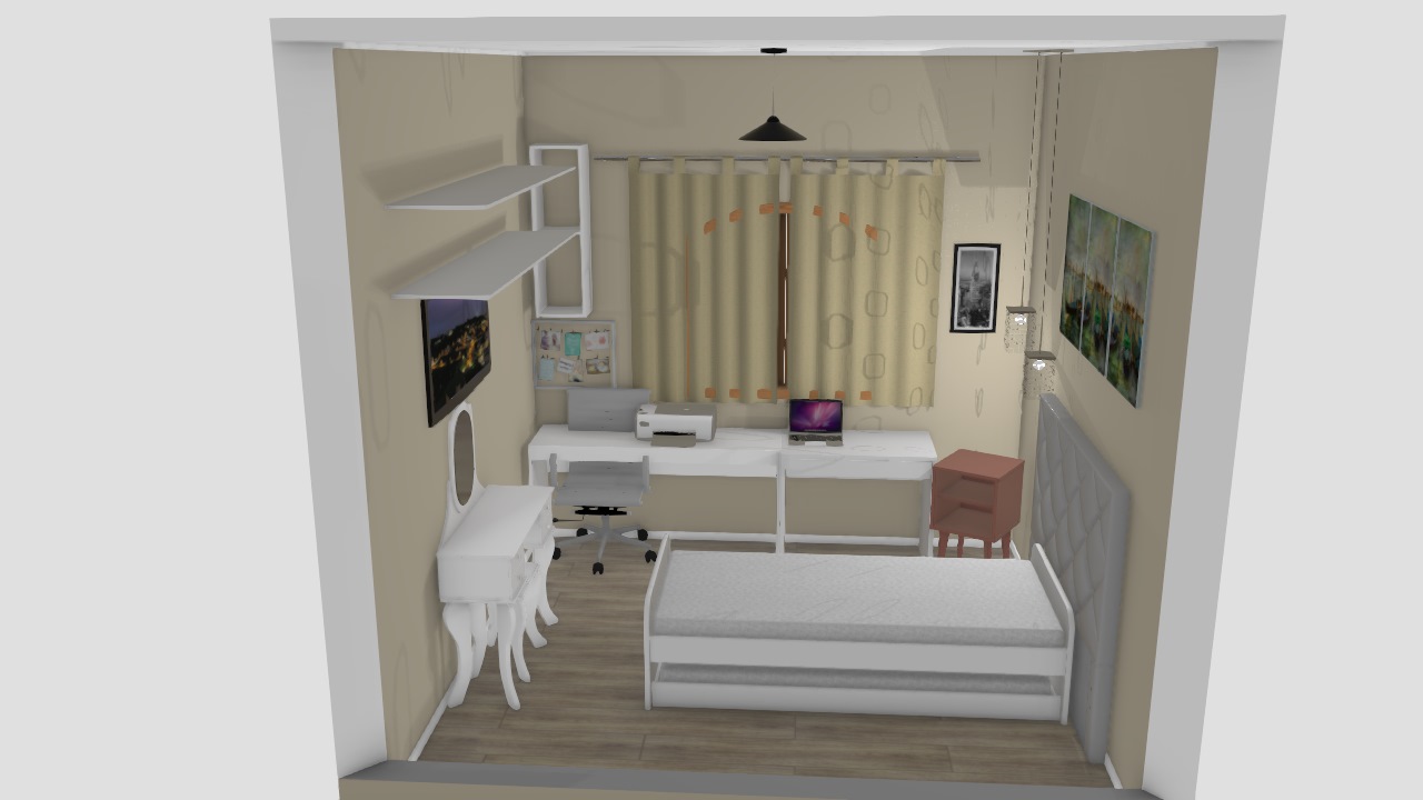 Quarto menina