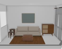 sofa nalu + rack branco