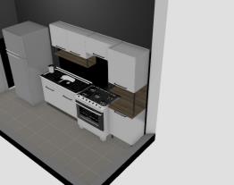 Cozinha Projeto Casa Revit