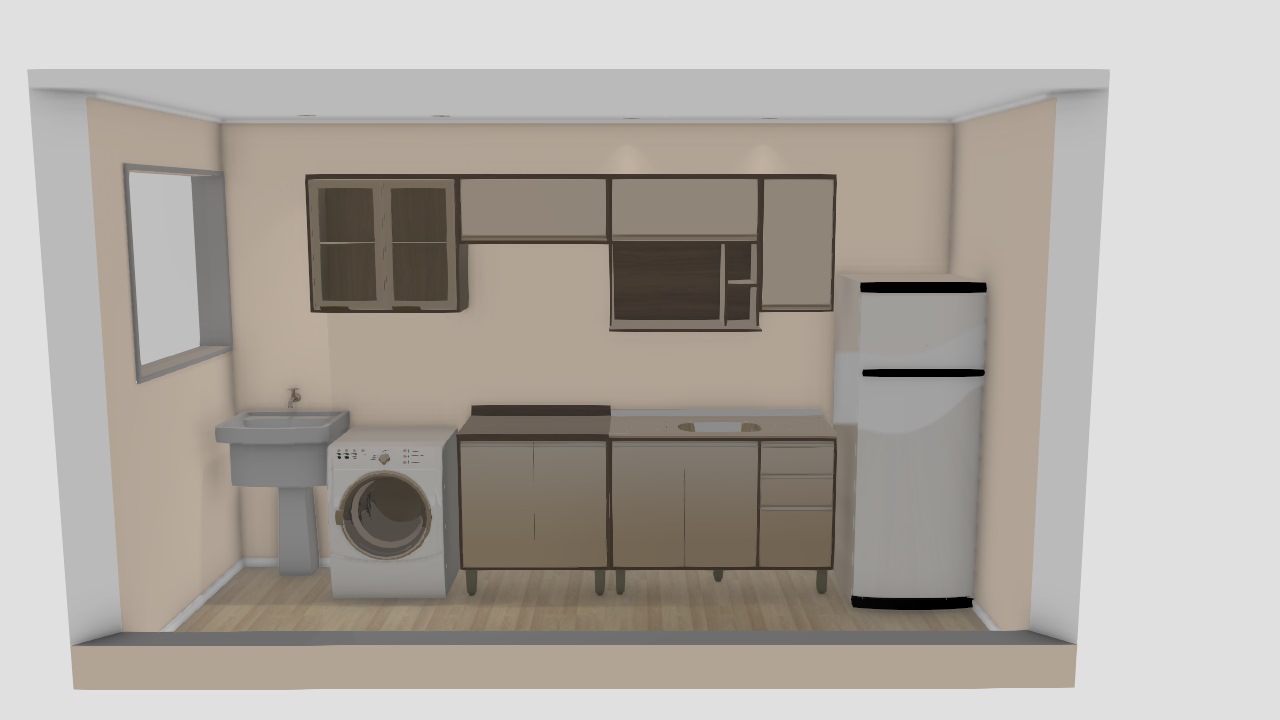 Meu projeto Luciane - cozinha yara apartamento