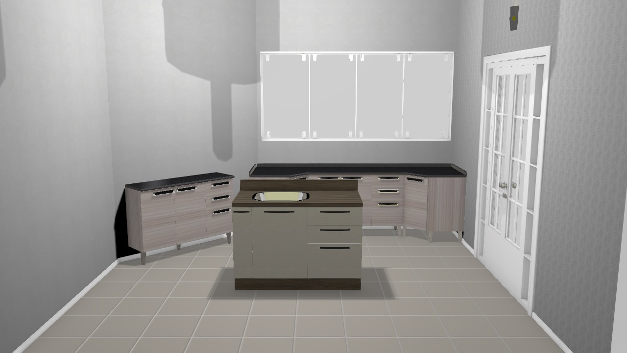 Cozinha Projeto Casa Revit