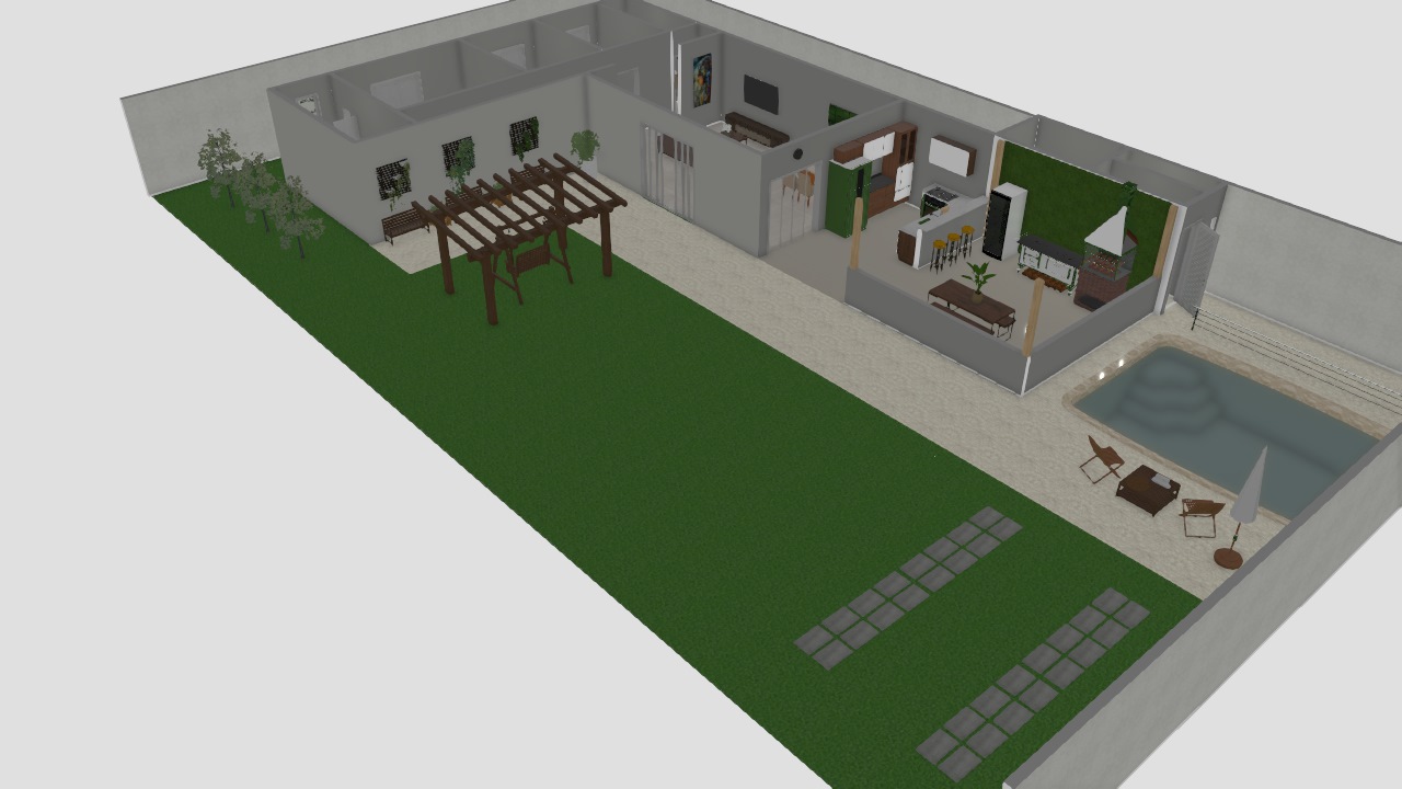 Projeto sitio buscape arquitetonico