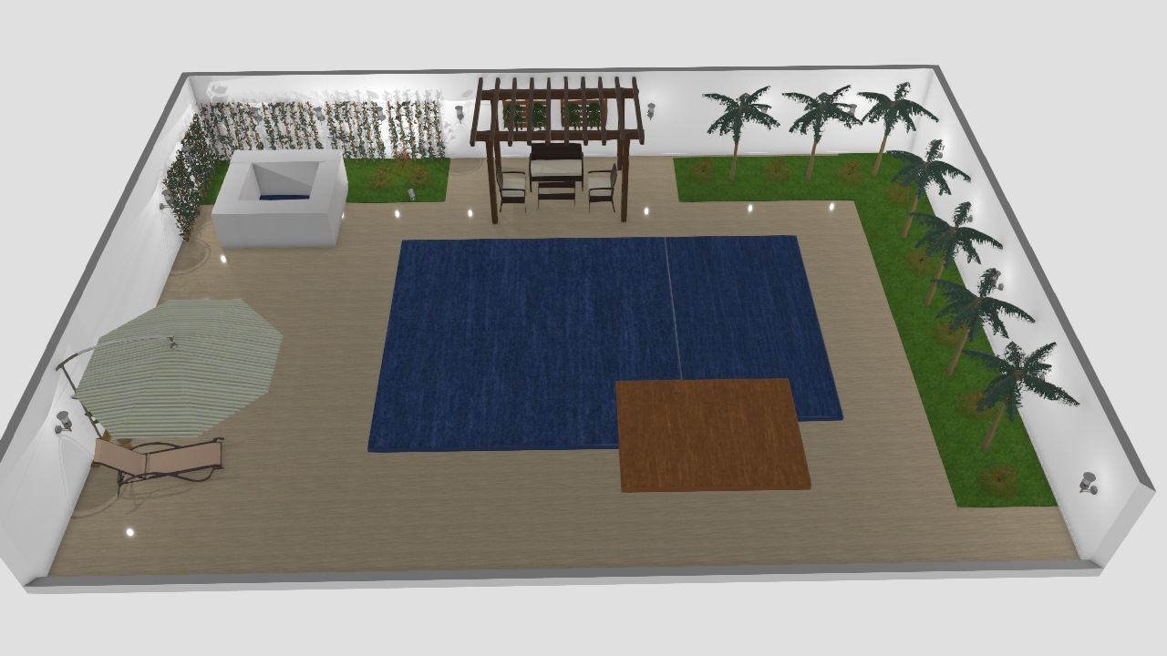 Meu projeto no Mooble_ area com piscina fabiana