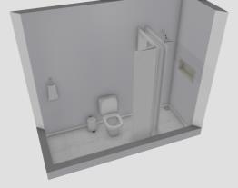 Banheiro sem extensão de box