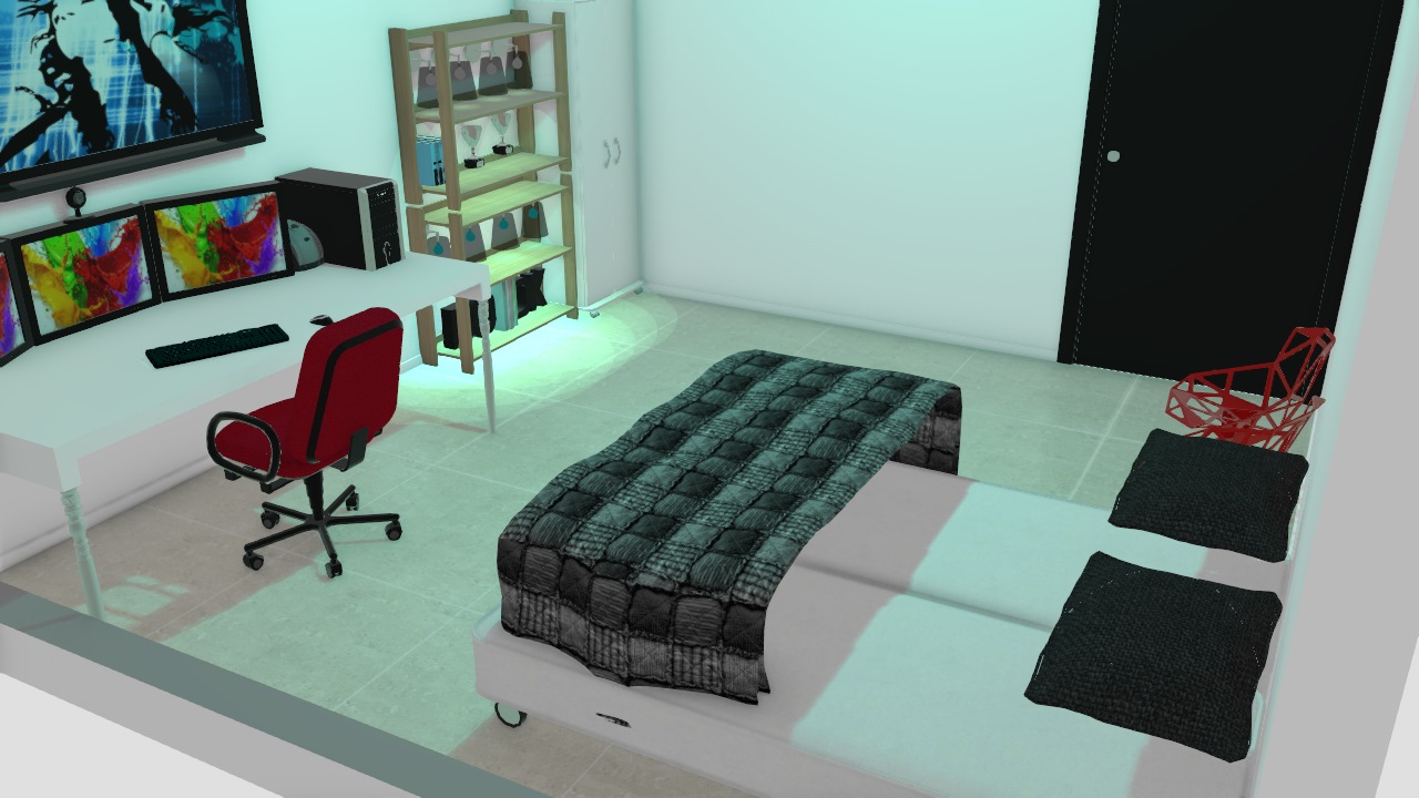 projeto quarto adolecente gamer