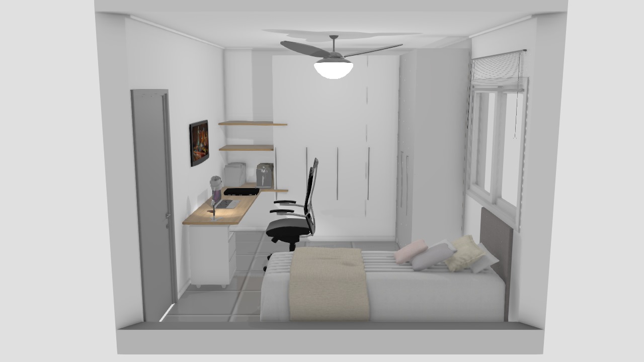 Solteiro - Apartamento - quarto 3