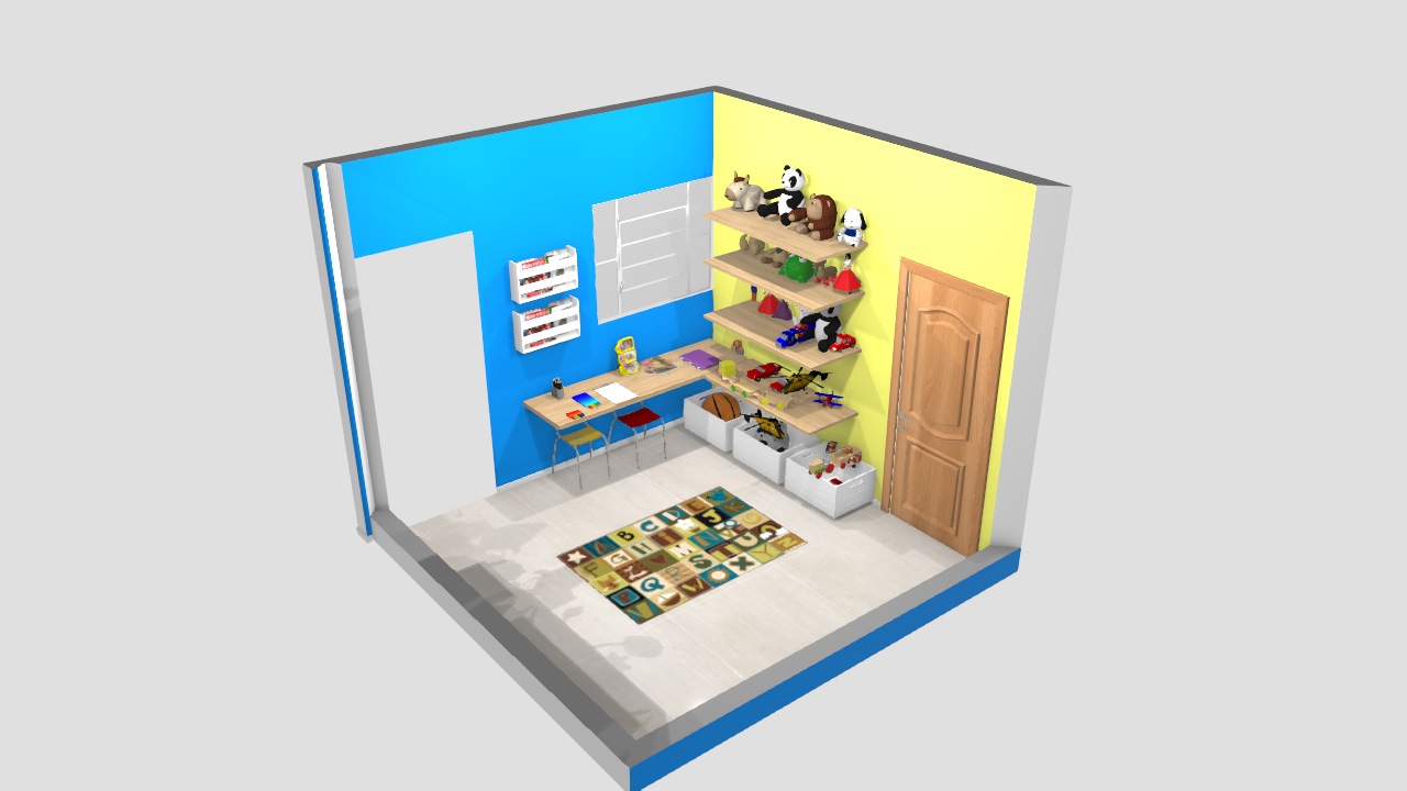 quarto brinquedos