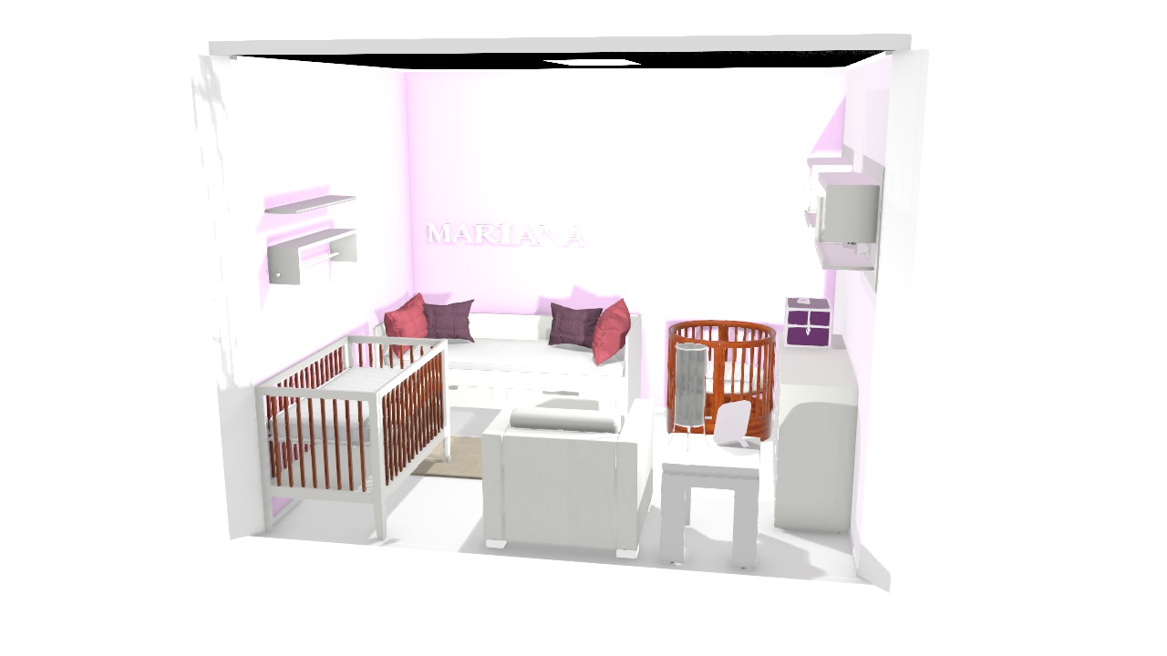 quarto de bebe menina