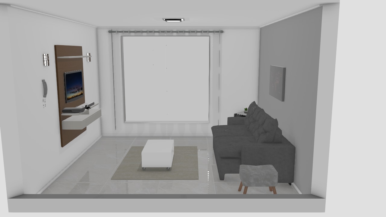 modern tv room 