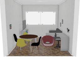 Meu projeto Mobly - Sala Jantar/Estrar Escritorio