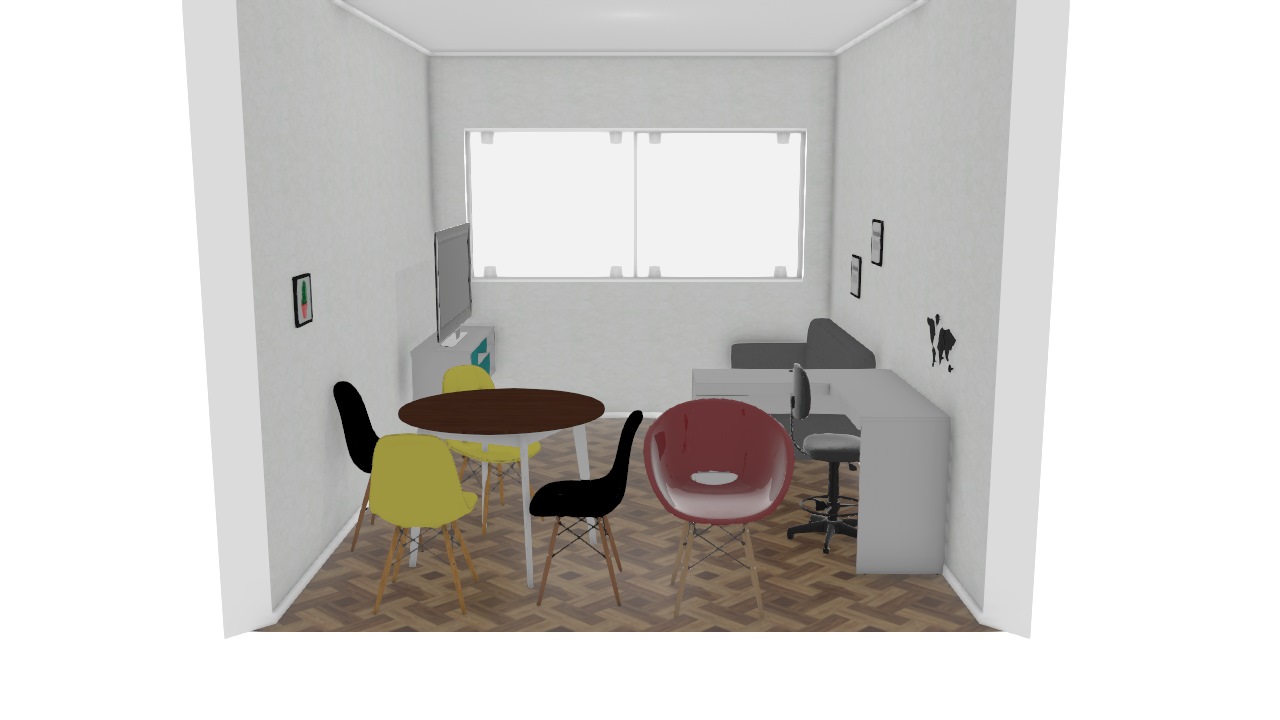 Meu projeto Mobly - Sala Jantar/Estrar Escritorio