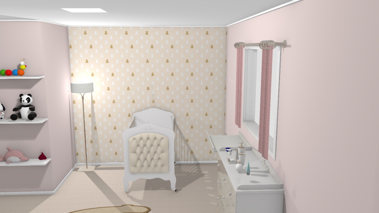 quarto bebe menina