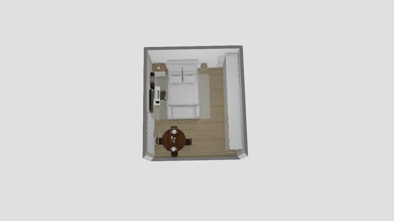 Quarto layout alteração da posição da cama II