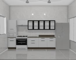 Cozinha Projeto Casa Revit