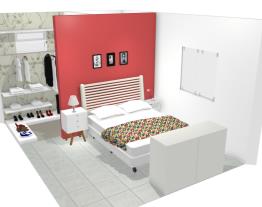 Quarto Com Closet Embutido