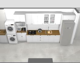 #Sala de Jantar/estar/ cozinha/ lavanderia/ hall