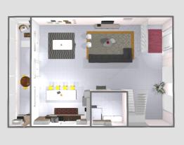 Projeto Casa conceito aberto - 1 andar