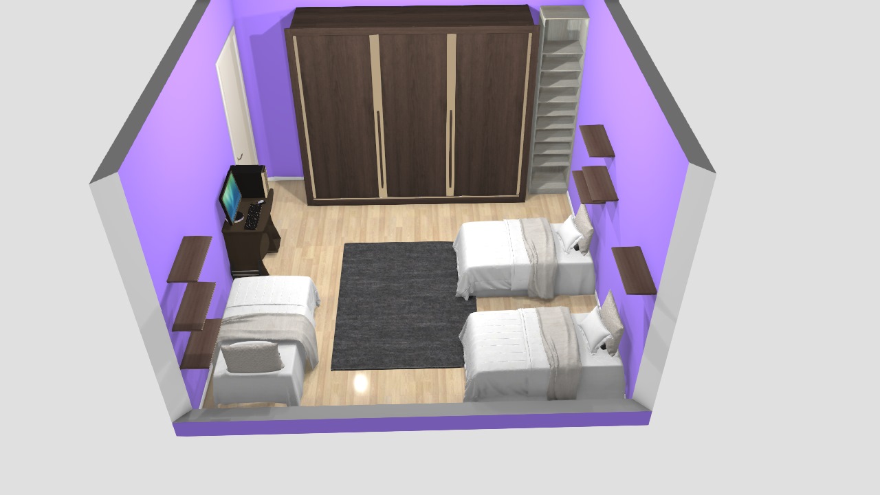 Quarto das meninas K2S