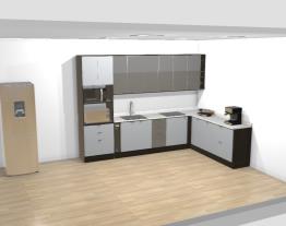 Cozinha Apartamento - Opção 2