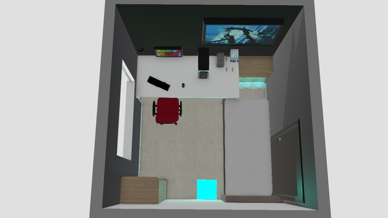 projeto quarto adolecente gamer