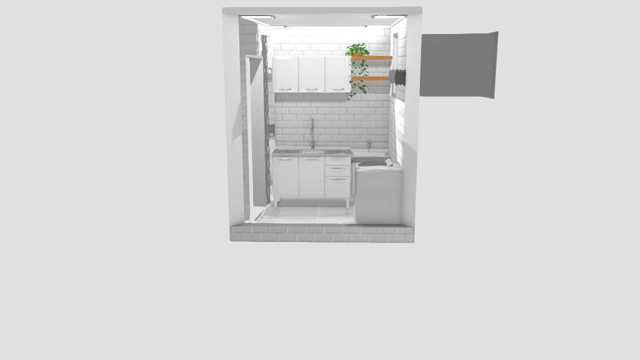 Projeto área de lavar / cozinha 