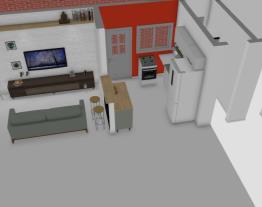 PAREDE SALA 3D