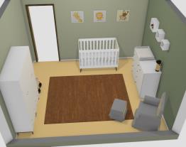 simulação quarto de bebe menino