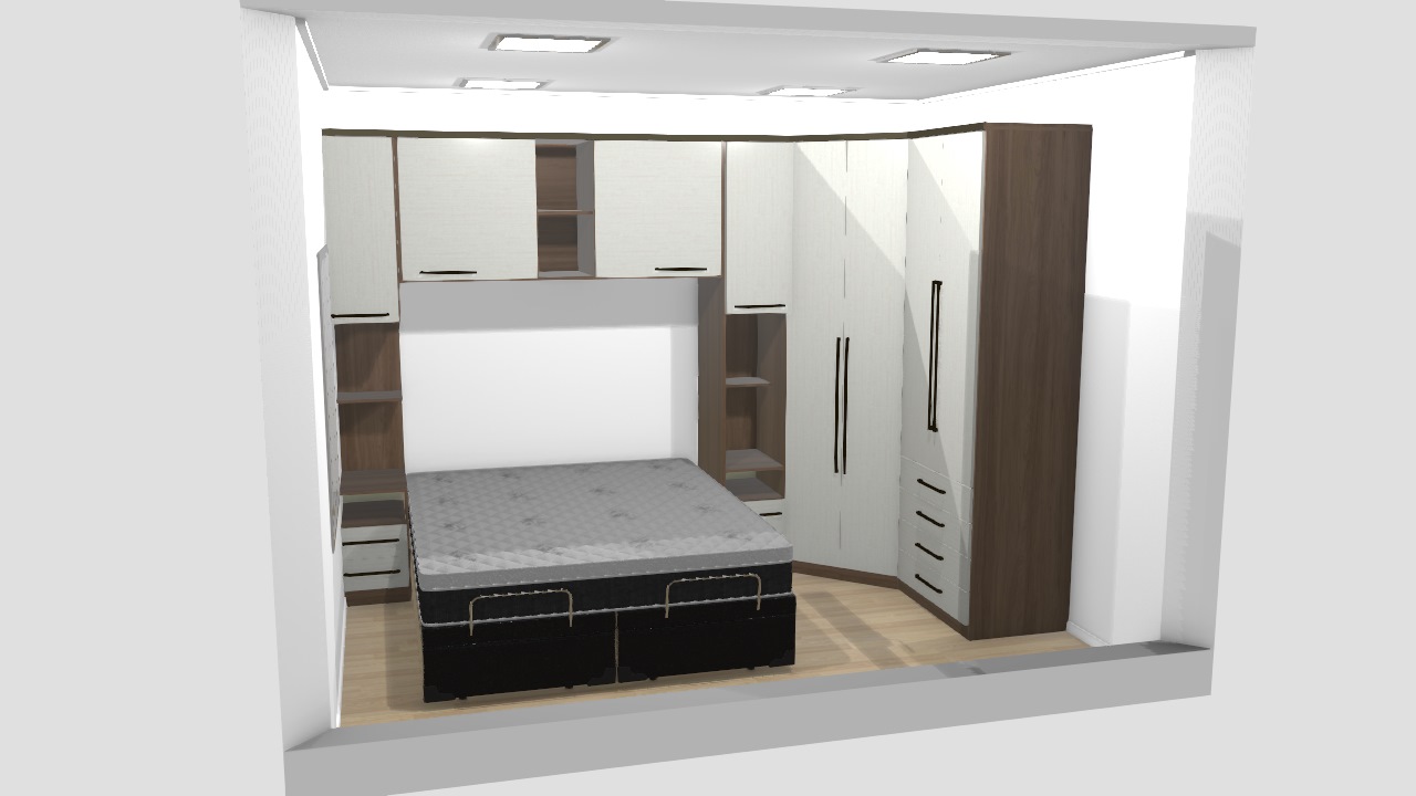 Quarto com Mesa 