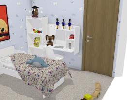 Composição de dormitório de menino