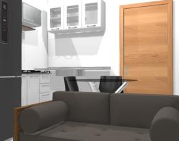 Meu projeto sala/cozinha - casa nova