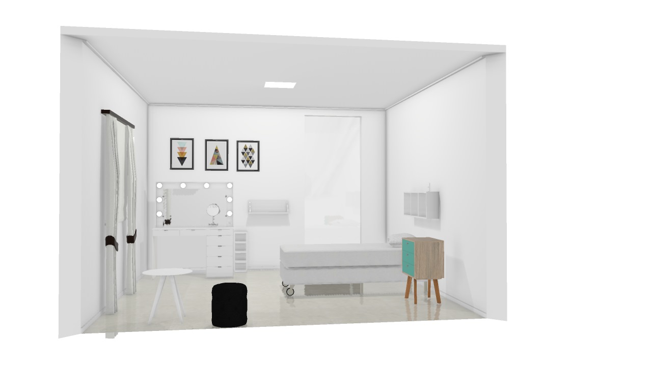 Quarto Tumblr (inspiração preto e branco )