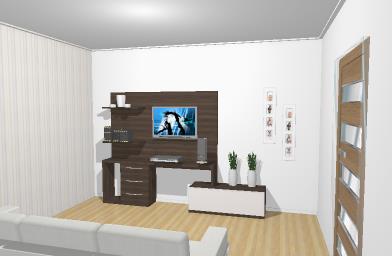 CONJUNTO APARADOR COM PAINEL PARA TV – 6011 - QUIDITÁ