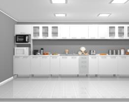 Cozinha Geometric reta