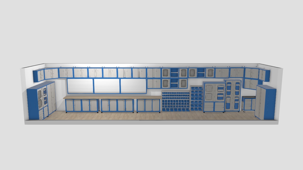 Layout container 12 metros