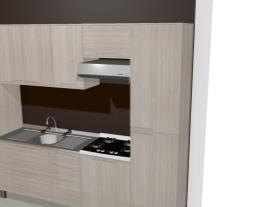 Cozinha Modulada Completa com 6 Módulos Solaris 100% MDF Carvalle - Kappesberg