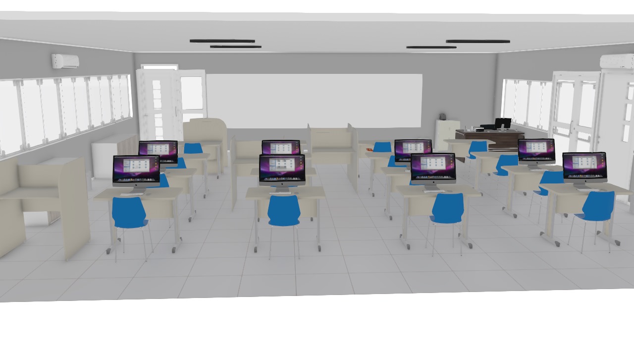 Sala de aulas desenho