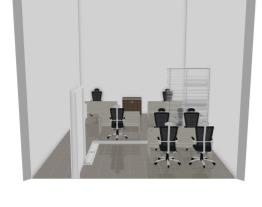 Projeto Escritório - Sala de Reuniões na Entrada