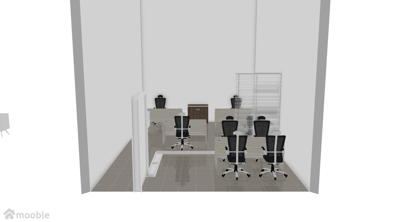 Projeto Escritório - Sala de Reuniões na Entrada
